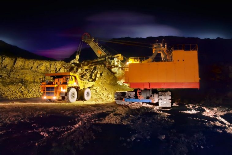 Monero mining big yellow mining truck 1